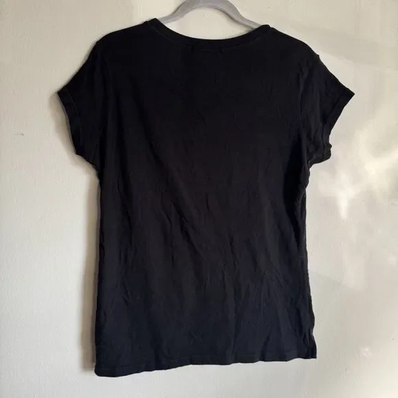 Y2K Twisted Courtesy Black White Skull T-Shirt Juniors XXL 19 y2k skull grunge - Picture 10 of 11